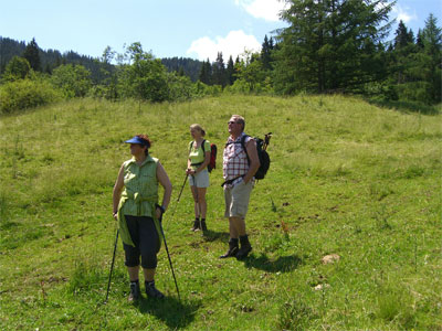 Der Anstieg zur Geisrückenalpe im Gunzesriedertal