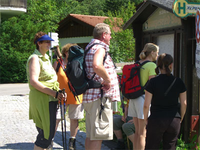 Warten auf den ÖPNV