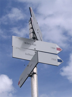 Abzweig Willersalpe