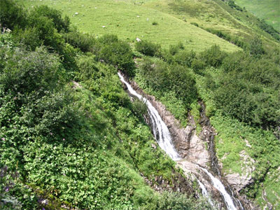 Abstieg zum Bärgundtal